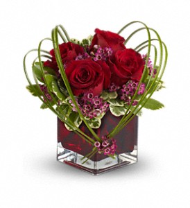 Teleflora's Sweet Thoughts Bouquet with Red Roses in Preston MD, The Garden Basket