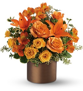 Teleflora's Sunset Glow in Preston MD, The Garden Basket