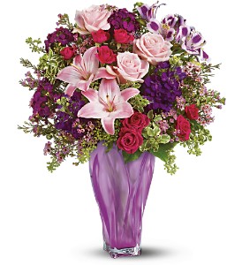 Teleflora's Lavender Elegance Bouquet in Preston MD, The Garden Basket