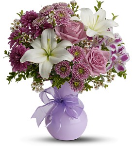 Teleflora's Precious in Purple in Preston MD, The Garden Basket