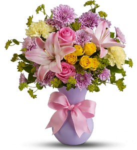 Teleflora's Perfectly Pastel in Preston MD, The Garden Basket