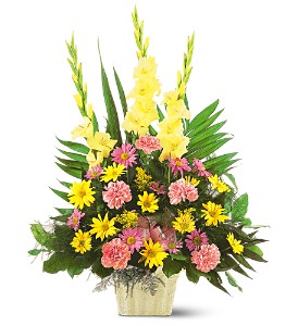 Warm Thoughts Arrangement in Preston MD, The Garden Basket