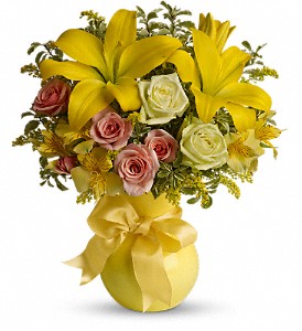 Teleflora's Sunny Smiles in Preston MD, The Garden Basket