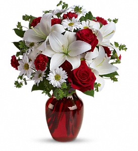 Be My Love Bouquet with Red Roses in Preston MD, The Garden Basket