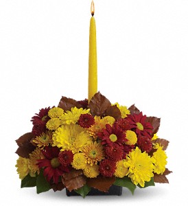 Harvest Happiness Centerpiece in Preston MD, The Garden Basket