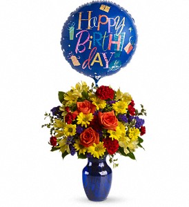 Fly Away Birthday Bouquet in Preston MD, The Garden Basket