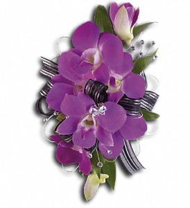 Purple Promise Wristlet in Preston MD, The Garden Basket