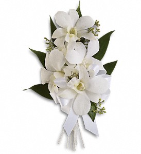 Graceful Orchids Corsage in Preston MD, The Garden Basket