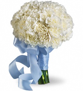 Sweet White Bouquet in Preston MD, The Garden Basket