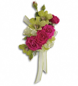 Chic and Stunning Corsage in Preston MD, The Garden Basket