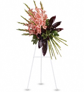 Elegant Tribute Spray in Preston MD, The Garden Basket