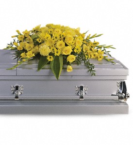 Graceful Grandeur Casket Spray in Preston MD, The Garden Basket