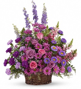 Gracious Lavender Basket in Preston�MD, The Garden Basket