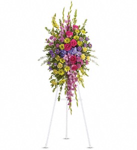 Bright and Beautiful Spray in Preston MD, The Garden Basket