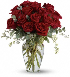 Full Heart - 16 Premium Red Roses in Preston MD, The Garden Basket