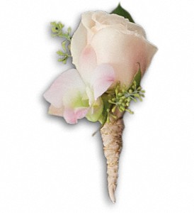 Dashing Boutonniere in Preston MD, The Garden Basket
