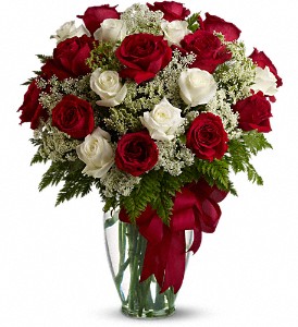 Love's Divine Bouquet - Long Stemmed Roses in Preston MD, The Garden Basket
