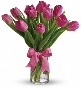 Precious Pink Tulips in Preston MD, The Garden Basket