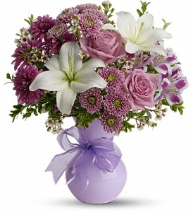 Teleflora's Precious in Purple in Preston MD, The Garden Basket