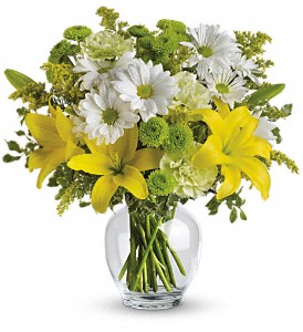 Teleflora's Brightly Blooming in Preston MD, The Garden Basket