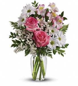 What a Treat Bouquet with Roses in Preston MD, The Garden Basket