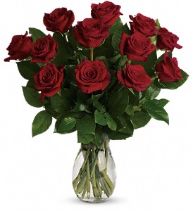 My True Love Bouquet with Long Stemmed Roses in Preston MD, The Garden Basket