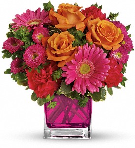 Teleflora's Turn Up The Pink Bouquet in Preston MD, The Garden Basket