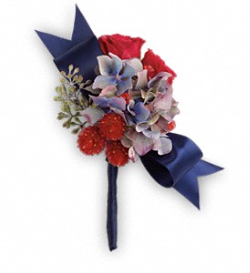 Camera Ready Boutonniere in Preston MD, The Garden Basket
