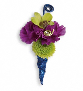 Evening Electric Boutonniere in Preston MD, The Garden Basket