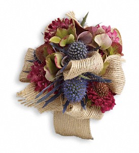 Midnight Wanderings Corsage in Preston MD, The Garden Basket