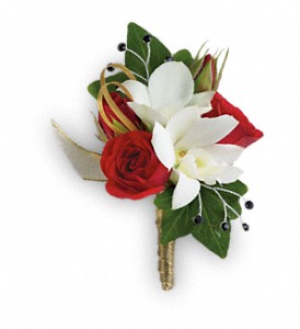 Star Studded Boutonniere in Preston MD, The Garden Basket