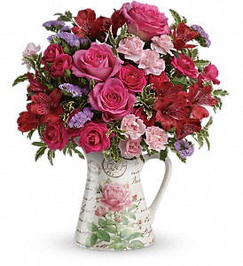 Teleflora's Simply Adored Bouquet in Preston MD, The Garden Basket
