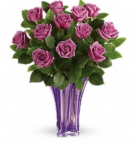Teleflora's Lavender Splendor Bouquet in Preston MD, The Garden Basket