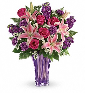 Teleflora's Luxurious Lavender Bouquet in Preston MD, The Garden Basket