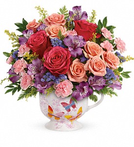 Teleflora's Wings Of Joy Bouquet in Preston MD, The Garden Basket
