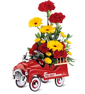 Teleflora's Fire Engine Bouquet in Preston MD, The Garden Basket