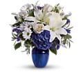 Beautiful in Blue in Preston MD The Garden Basket