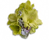 Soft Green Glamour Wristlet in Preston MD, The Garden Basket