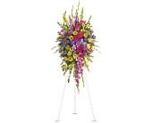 Bright and Beautiful Spray in Preston MD, The Garden Basket